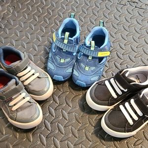 Pediped kids shoes lot